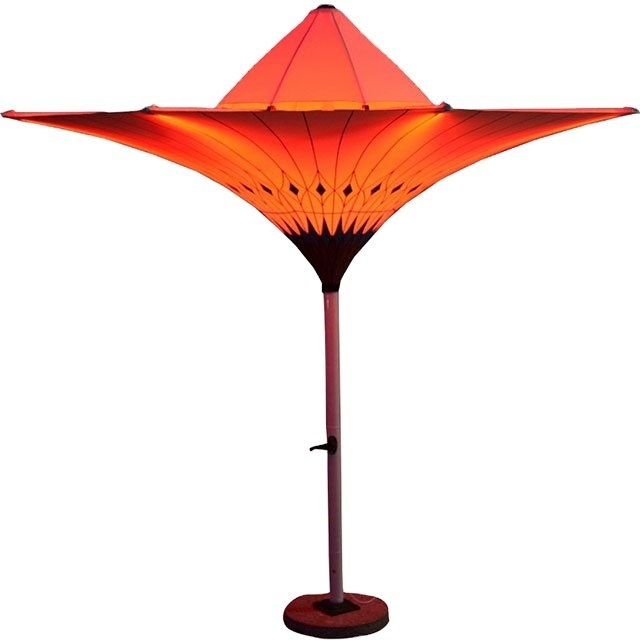 3.5M /6M / 8M Big Heavy Duty Commercial Outdoor   garden Parasol  Patio outdoor umbrella Flower tulip  umbrella