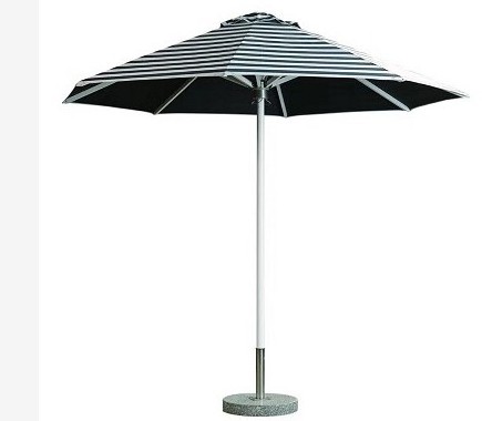 Aluminum Luxury Outdoor Garden Patio Parasol Villas Umbrella Table Umbrella Outdoor