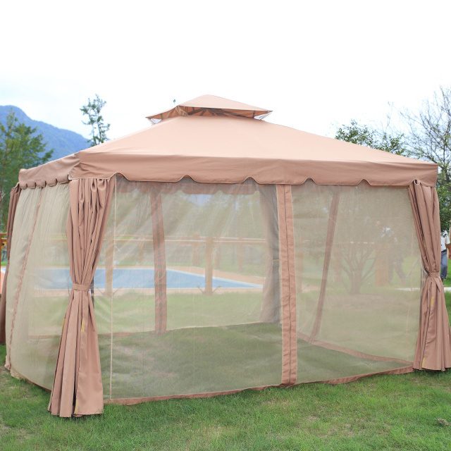 Factory waterproof metal gazebo modern design gazebo