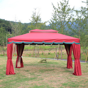 Chinese factory Roman gazebo 3x3 wrought iron gazebo