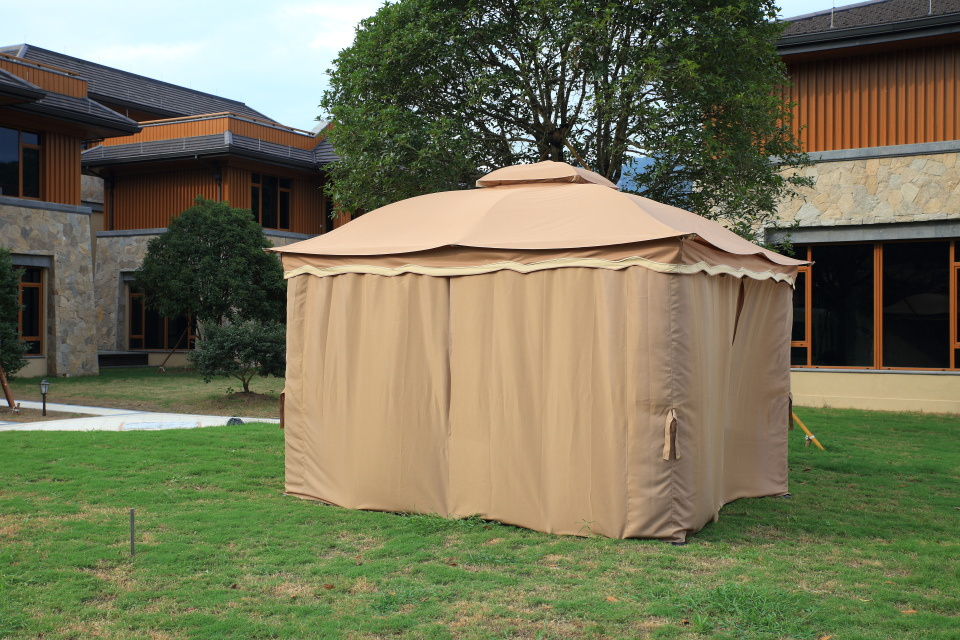 Chinese pavilion garden gazebo steel gazebo canopy