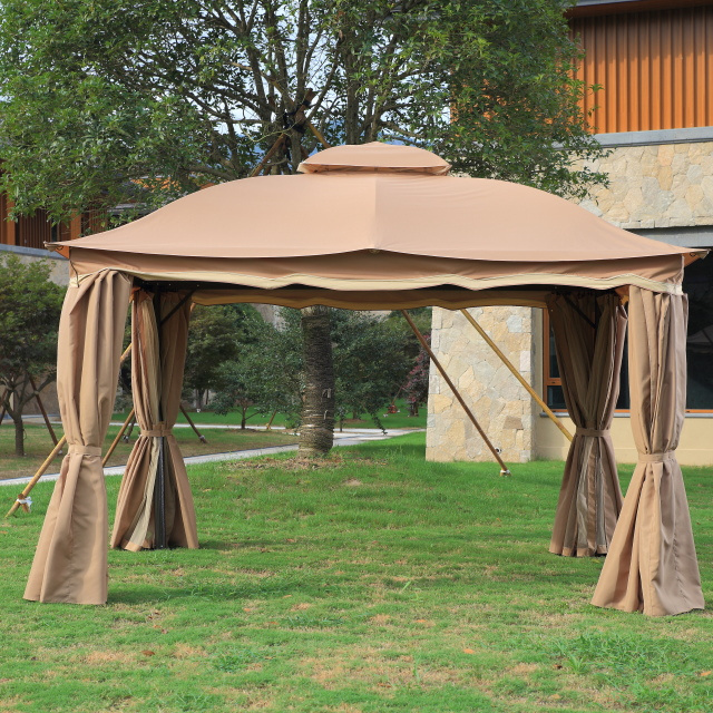 Chinese pavilion garden gazebo steel gazebo canopy