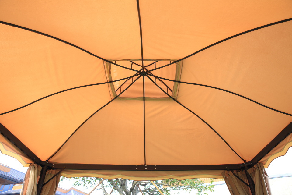 Chinese pavilion garden gazebo steel gazebo canopy