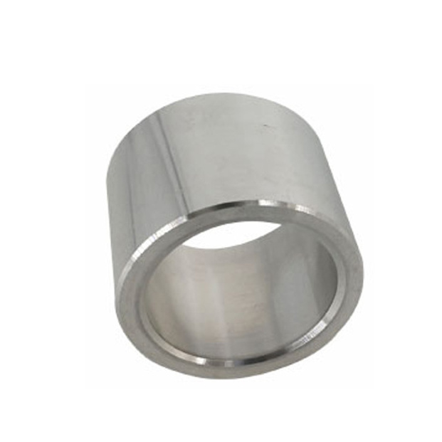 Custom CNC Turning Parts Pipe Clamp Connection Fittings Round Sanitary Stainless Steel Thread Ferrule