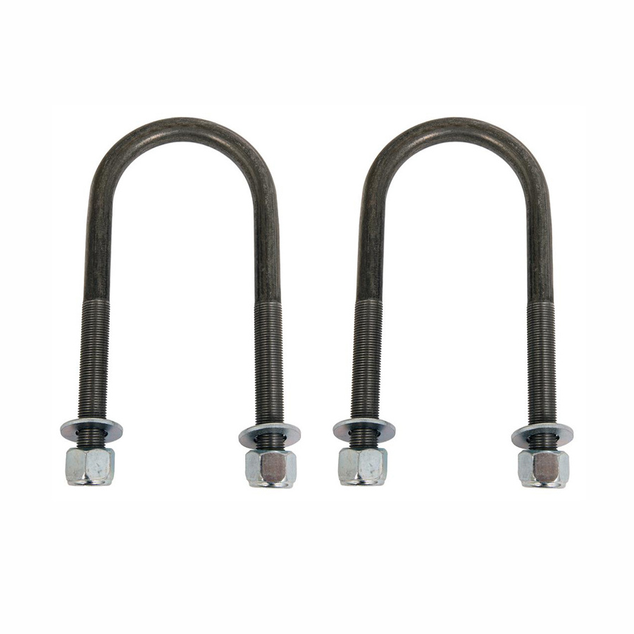 Square U Bolt For Trailer Truck Leaf Spring Fasteners Supplier Stainless Steel Square Bend U Bolt