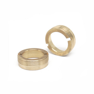 High Precision Custom Brass Sleeve Fasteners CNC Machining and Wire EDM for Faucet Accessories