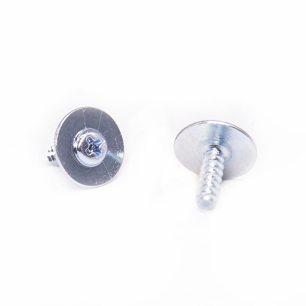 High Quality OEM Professional Customized Flange Screw M2.6 Thread Size ISO Standard Plain Surface