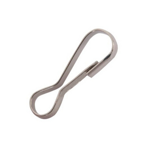 High quality stainless steel lanyard metal spring clips snap hook