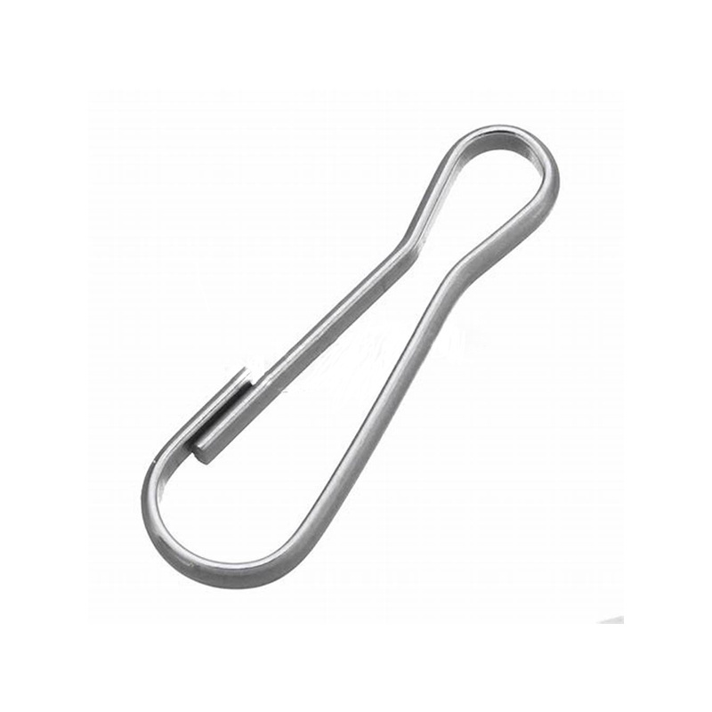 High quality stainless steel lanyard metal spring clips snap hook