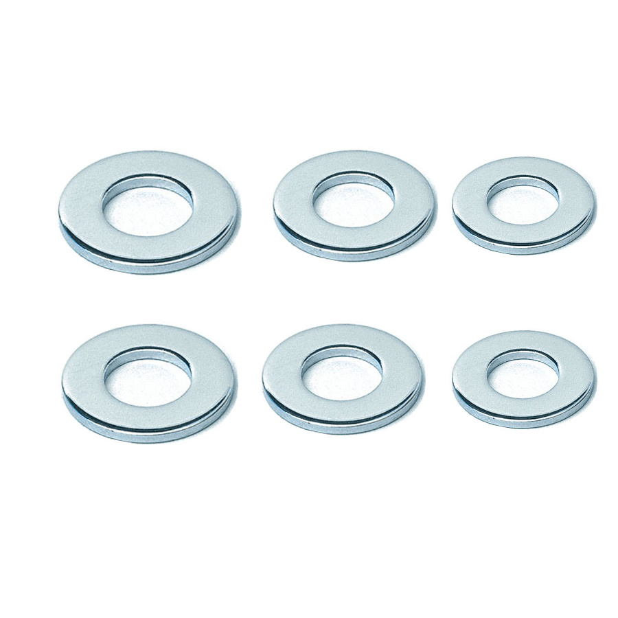 Customized Stainless Steel 304/316 Carbon Steel DIN988 Shim Ring And Supporting Rings Chrome Plated Steel Fender Flat Washer