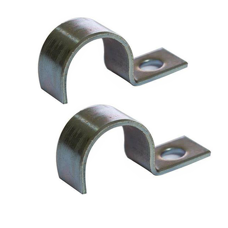 Dongguan Factory Custom U Type Galvanized Stainless Steel Metal Hose Clamp Saddle Pipe Clamp