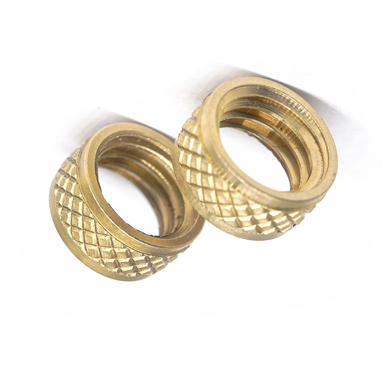 Nut  Fastener manufacturer knurled nuts brass inner  nut