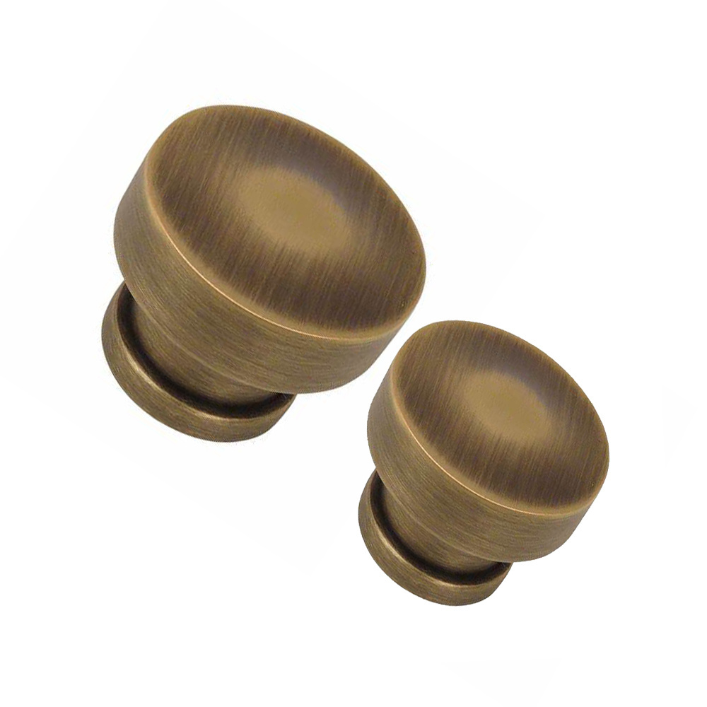 OEM Precision Furniture Hardware CNC Machining Polished Copper Brass Drawer Cabinet Knob And   Handles In Knobs Kitchen Cabinet