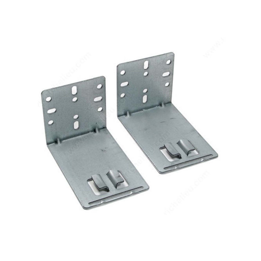 custom Stainless Steel Wall Shelf Mount Brackets L Shaped stamping