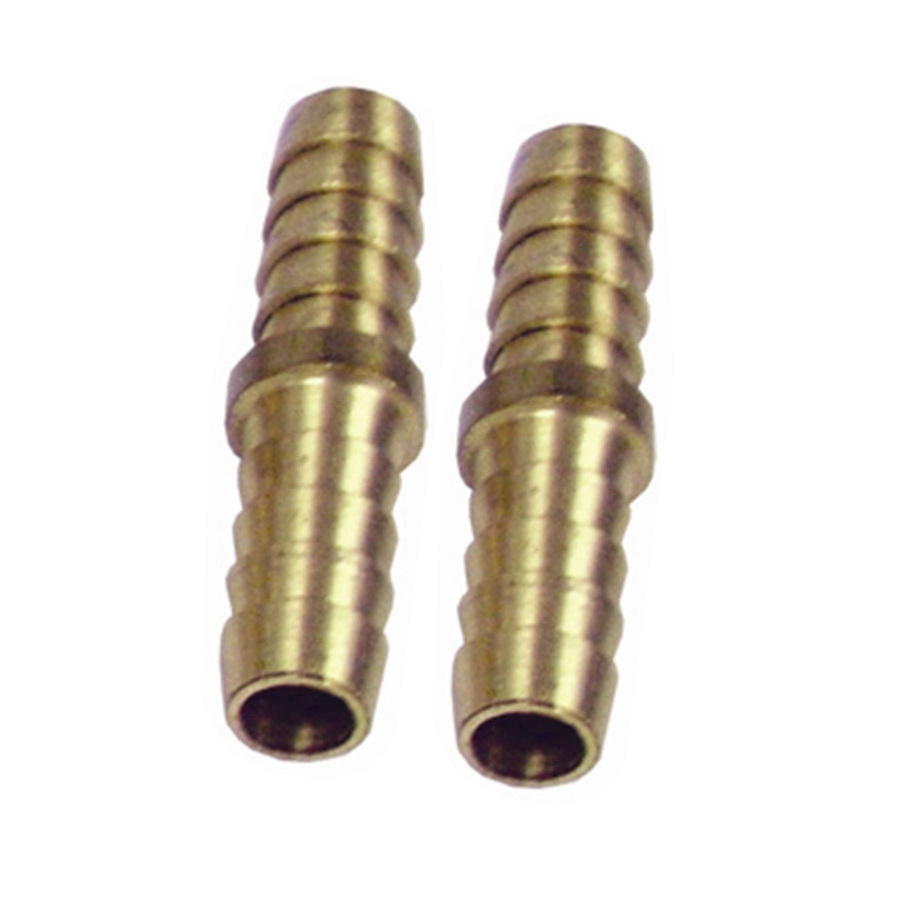 Custom CNC Lathe Hose Tube Quick Barb Male Metal Union Fitting Pipe Coupling Brass Hose Pipe Connectors