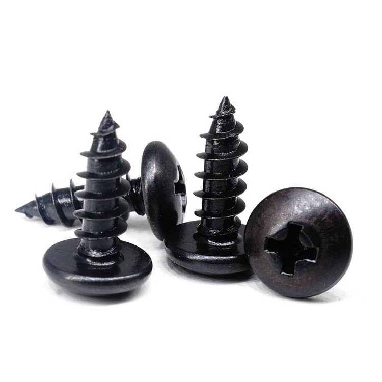 black screws dongguan manufacturer customized decking screws fasteners stainless screw