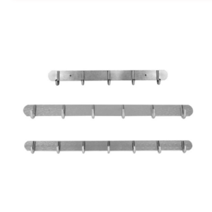 5/6/7 Holes Wall Mounted Hanger Hooks Coats Rack Wall Hooks Clothes Rails for Kitchen Bathroom Towel Rack