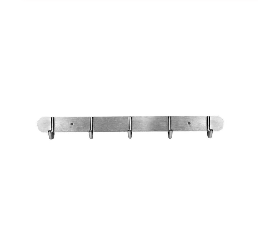 5/6/7 Holes Wall Mounted Hanger Hooks Coats Rack Wall Hooks Clothes Rails for Kitchen Bathroom Towel Rack