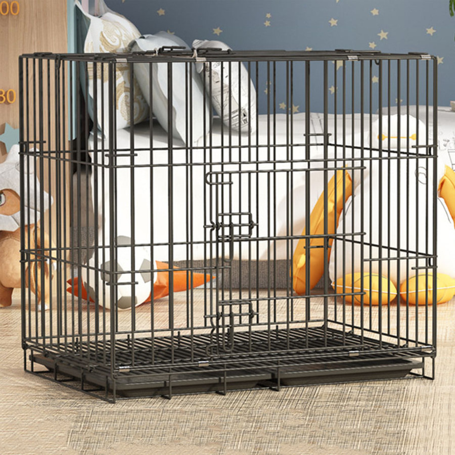 Dog Houses, Kennels Life Stages Folding Double Door Metal Dog Crate