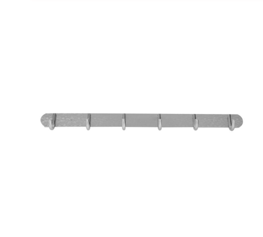 5/6/7 Holes Wall Mounted Hanger Hooks Coats Rack Wall Hooks Clothes Rails for Kitchen Bathroom Towel Rack