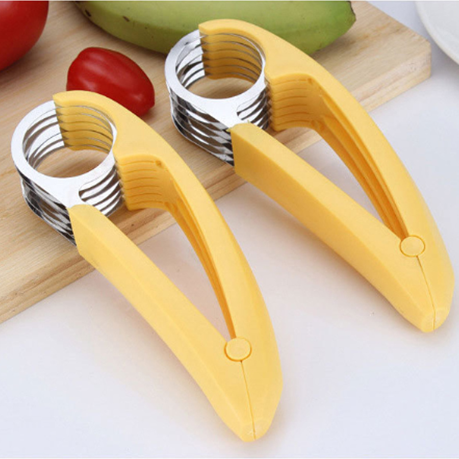 New Cooking Tool Home Creative Popular Kitchen Accessories Chopper Fruit Cutter Cucumber Salad Vegetable Peeler Banana Slicer