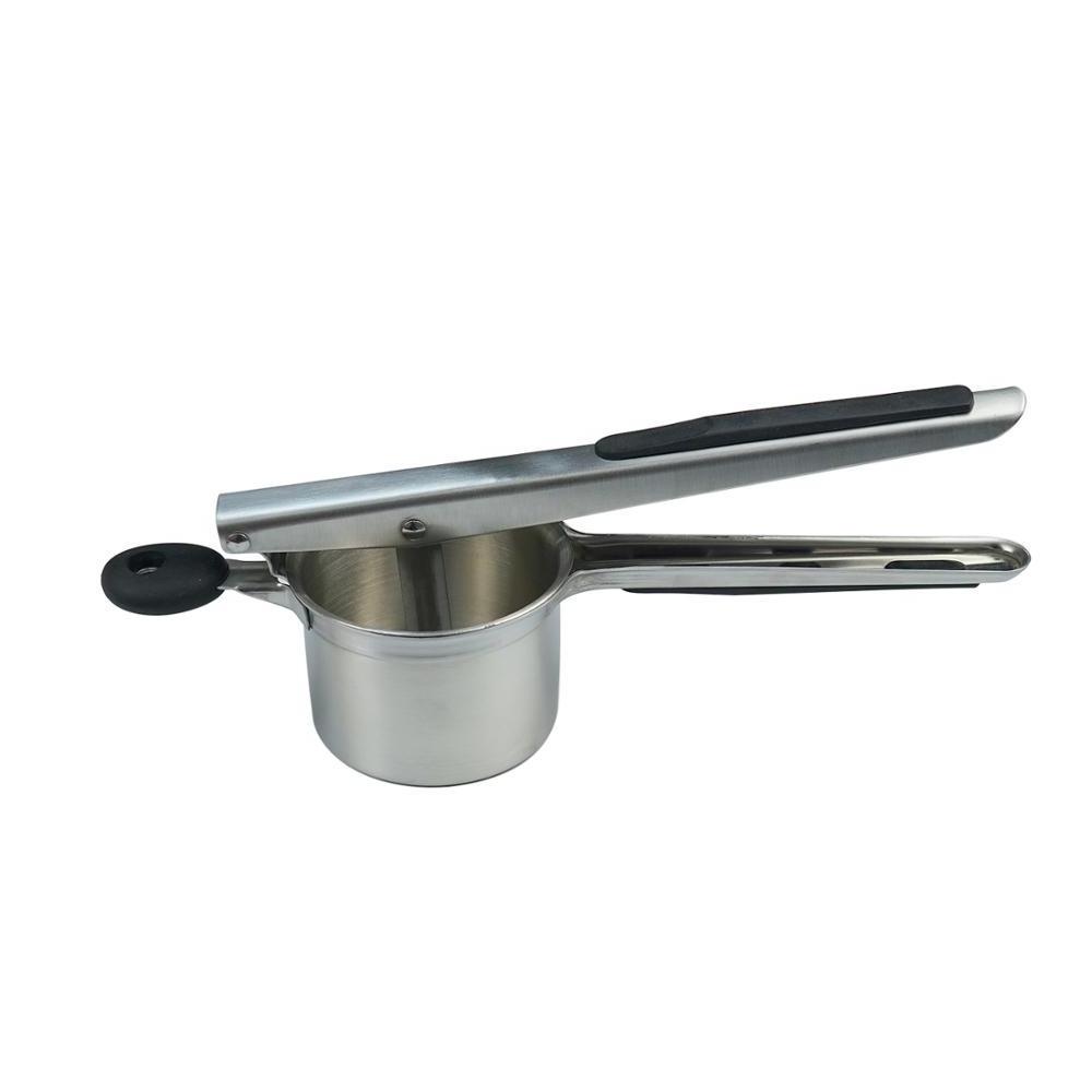 Wholesale Kitchen Accessories Potato Masher Professional Stainless Steel Mash Potato Ricer Masher/ Fruit Press