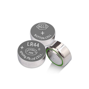 Alkaline LR44 AG13 sales Hg0% Pb0% Cd0% button cell battery 1.5V battery