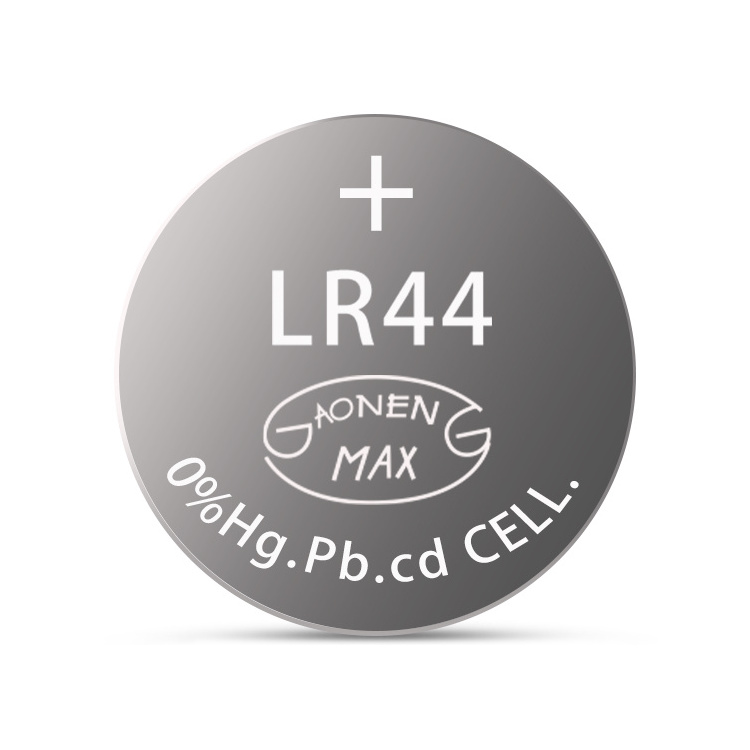 Alkaline LR44 AG13 sales Hg0% Pb0% Cd0% button cell battery 1.5V battery