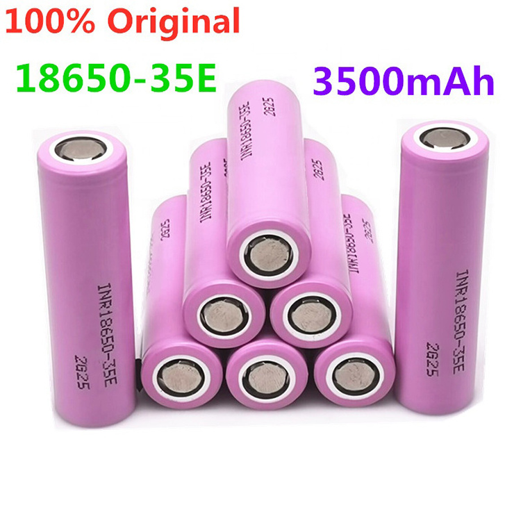 Authentic Battery Cells INR18650 3500mAh 18650 Li Ion Rechargeable Battery 3.7V 18650 lithium battery