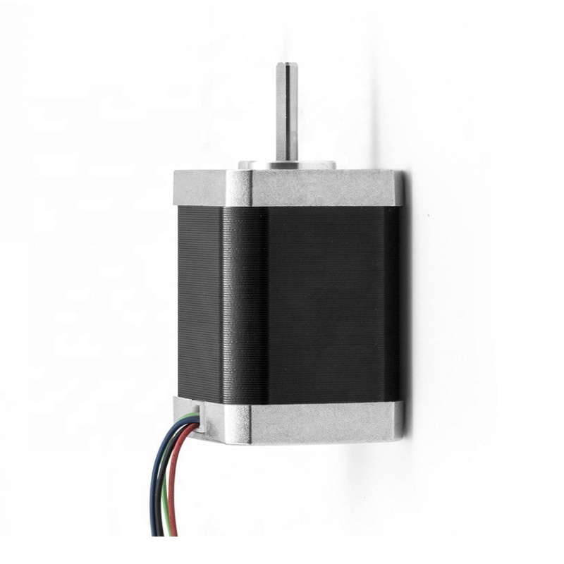 Industrial High Quality Nema17 Hollow Single Shaft Rotating Stepper Motor