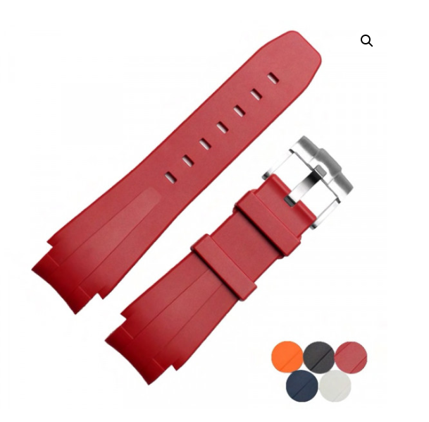 20mm 21mm 22mm 28mm Silicon rubber wrist watch strap