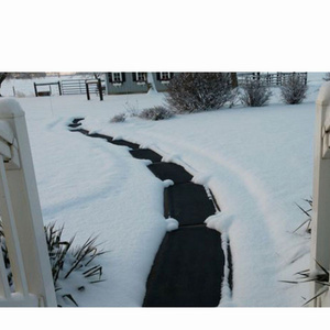 Hot selling walkway and driveway rubber ice snow melting heating mat