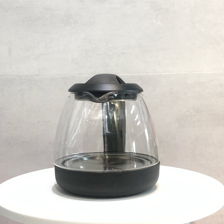 Fast Water Boiler Wholesale 1.L Cute Tea Kettle Glass Electric Kettle High Quality Mechanical Free Spare Parts Portable Kettle