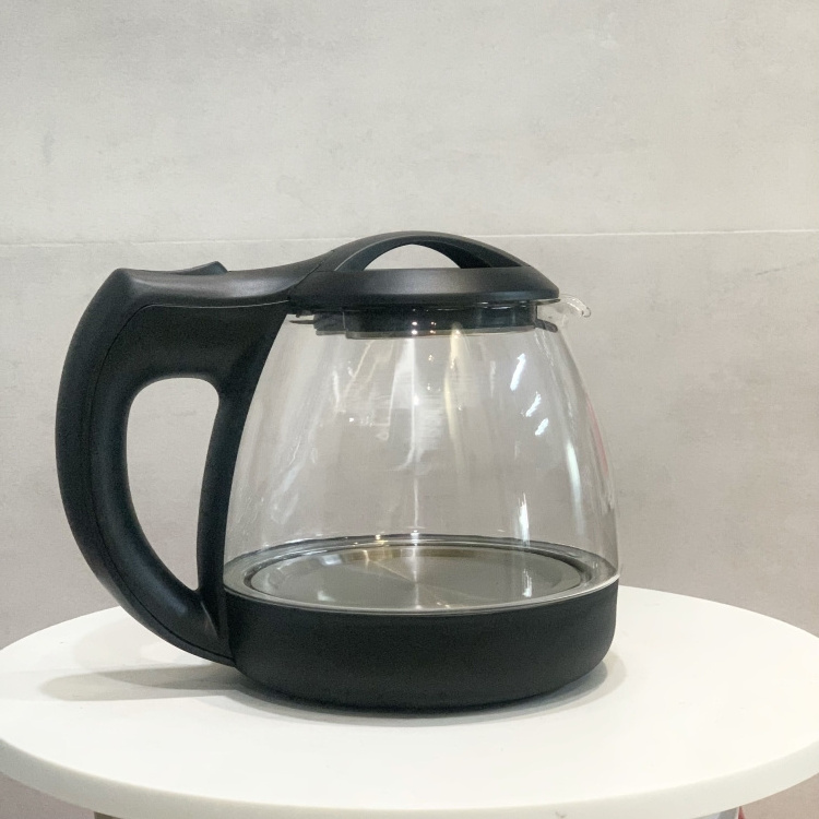 Fast Water Boiler Wholesale 1.L Cute Tea Kettle Glass Electric Kettle High Quality Mechanical Free Spare Parts Portable Kettle