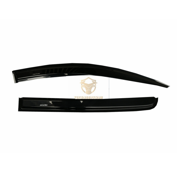 Car Accessories Side Door Visor For Triton L200 Strada 2015 2016 2017 2018 2019 2020