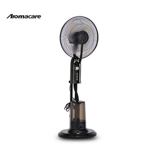 Aromacare 16 Inch Mesh Grille Remote Control Air Cooling Water Mist Fan Water Spray