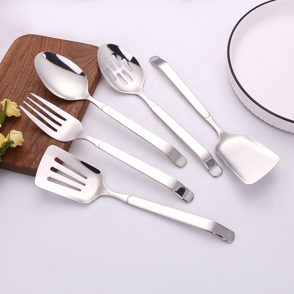 Gold Hyun Color Stainless Steel 201 Kitchen Tools Utensils Set