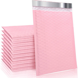 Pink Matte Poly Bubble Mailers 6x10 Padded Envelopes Self Seal Shipping Envelopes Padded Packaging for Small Business