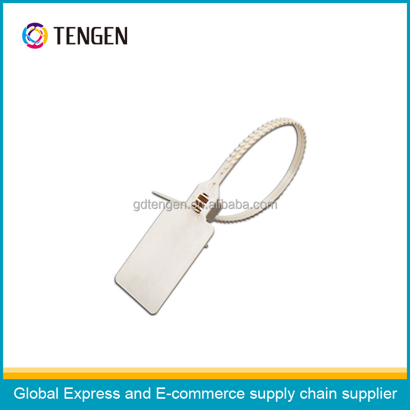 Customized logo and barcode printing plastic lock strip seal type 13