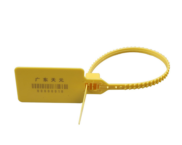 Customized logo and barcode printing plastic lock strip seal type 13