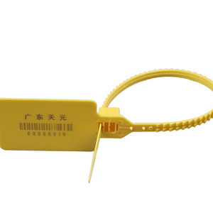 Customized logo and barcode printing plastic lock strip seal type 13