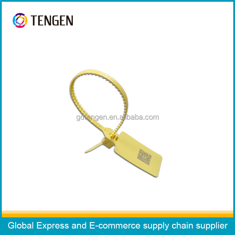 Customized logo and barcode printing plastic lock strip seal type 13