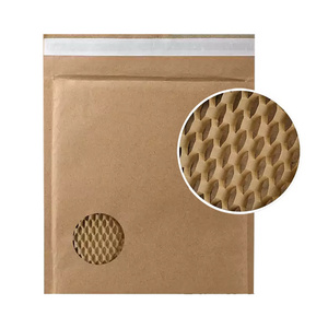 Light weight Padded Mailers with Honeycomb Paper Lining100% RecyclableEnviromental Friendly Kraft Paper Mailing Envelopes