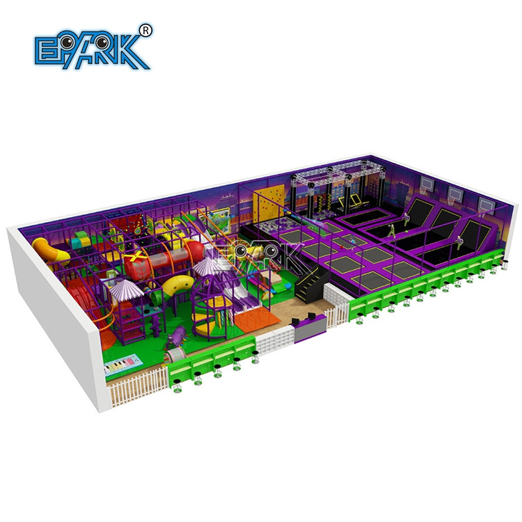 One-Stop Professional Commercial Indoor Trampoline Park Equipment For Kids