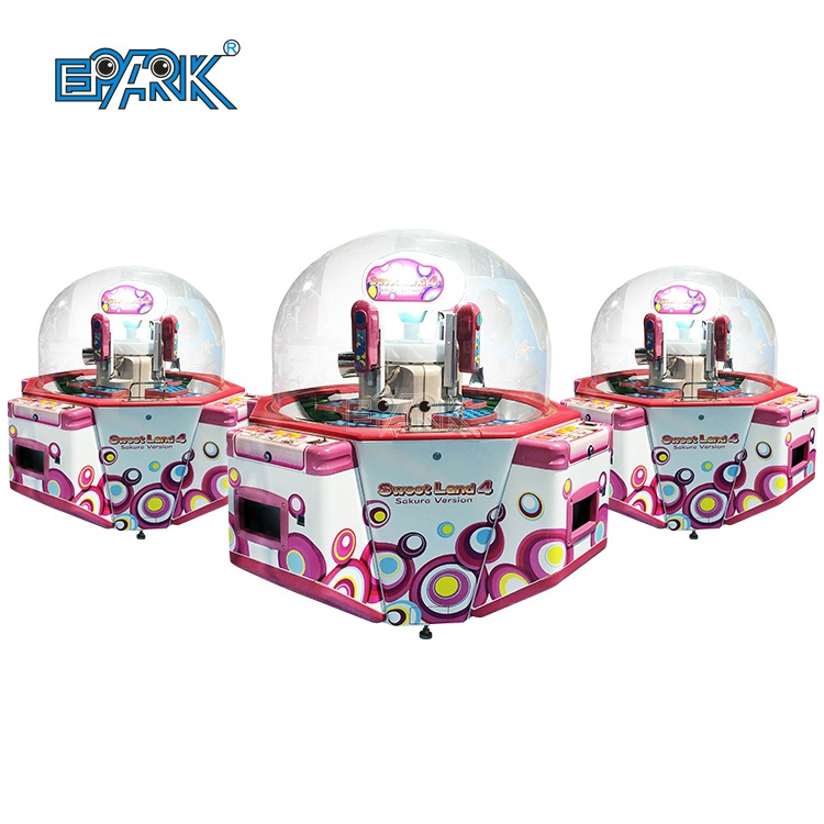 New Arrival Coin Operated Arcade Machine Catch Prize Games Ball Ball Game Gift Vending Games For 4 Players