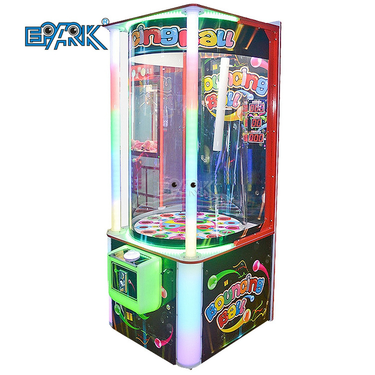 Coin Operated  Drop Kids Throwing Ball Turntball Redemption Prize Arcade Bowling Lottery Game Machine