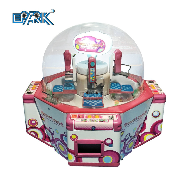 New Arrival Coin Operated Arcade Machine Catch Prize Games Ball Ball Game Gift Vending Games For 4 Players