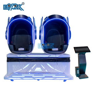 EPARK Over 200 pcs Games Simulator 2 Seater Egg Machine Virtual Reality Egg Chair 9d Vr with 3d Virtual Reality Glass