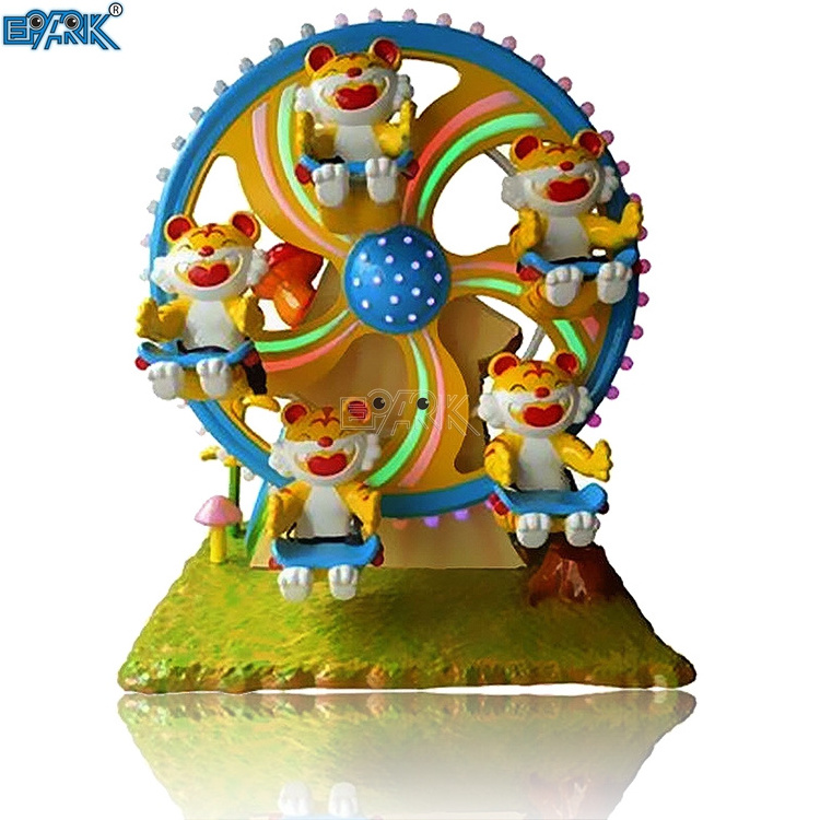 Hot Item Shopping Mall Arcade Game Machine Kids Amusement Games Rotating Tiger Mini Ferris Wheel Rides For Sale