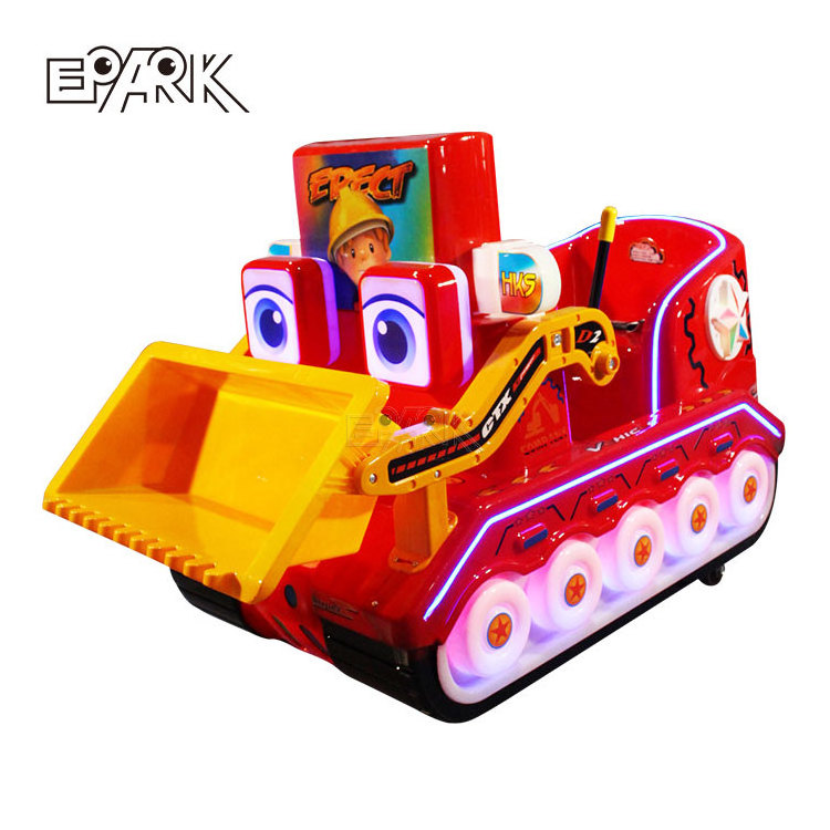 Shopping Mall Kids Chariot Swing Car Coin Operated Video Fiberglass Kiddie Rides For Sale